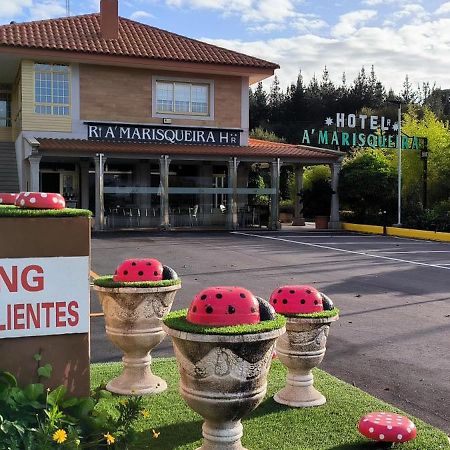 Hotel A Marisqueira I Aeropuerto A Coruna Oleiros Bagian luar foto