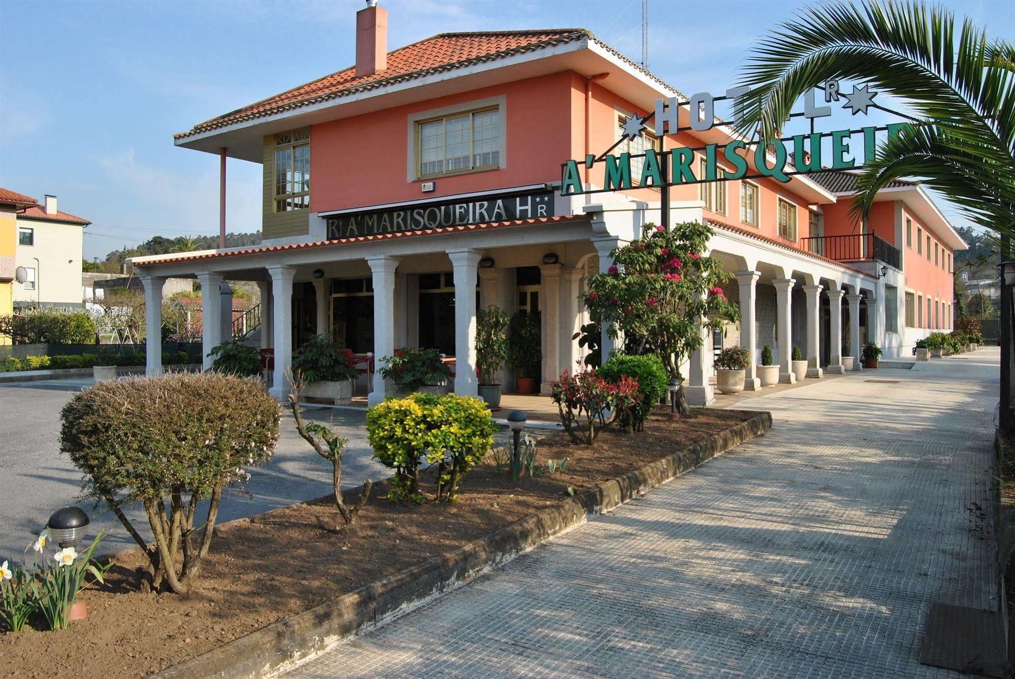 Hotel A Marisqueira I Aeropuerto A Coruna Oleiros Bagian luar foto